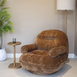 DÉJA Draaifauteuil Melbu Beige