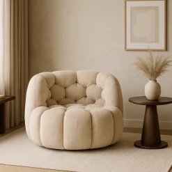 DÉJA Draaifauteuil Trones Beige
