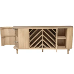 DÉJA Dressoir Acuna Naturel Eiken 180cm