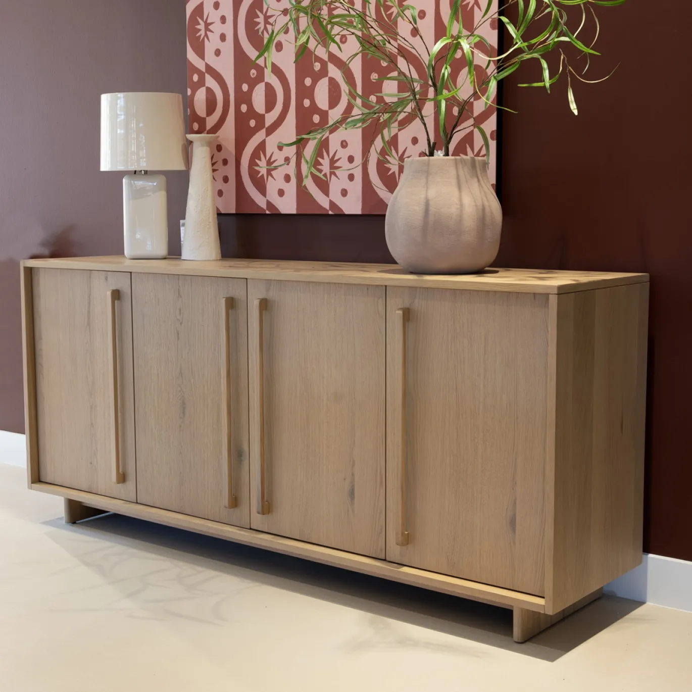 DÉJA Dressoir Samano Naturel Eiken 180cm