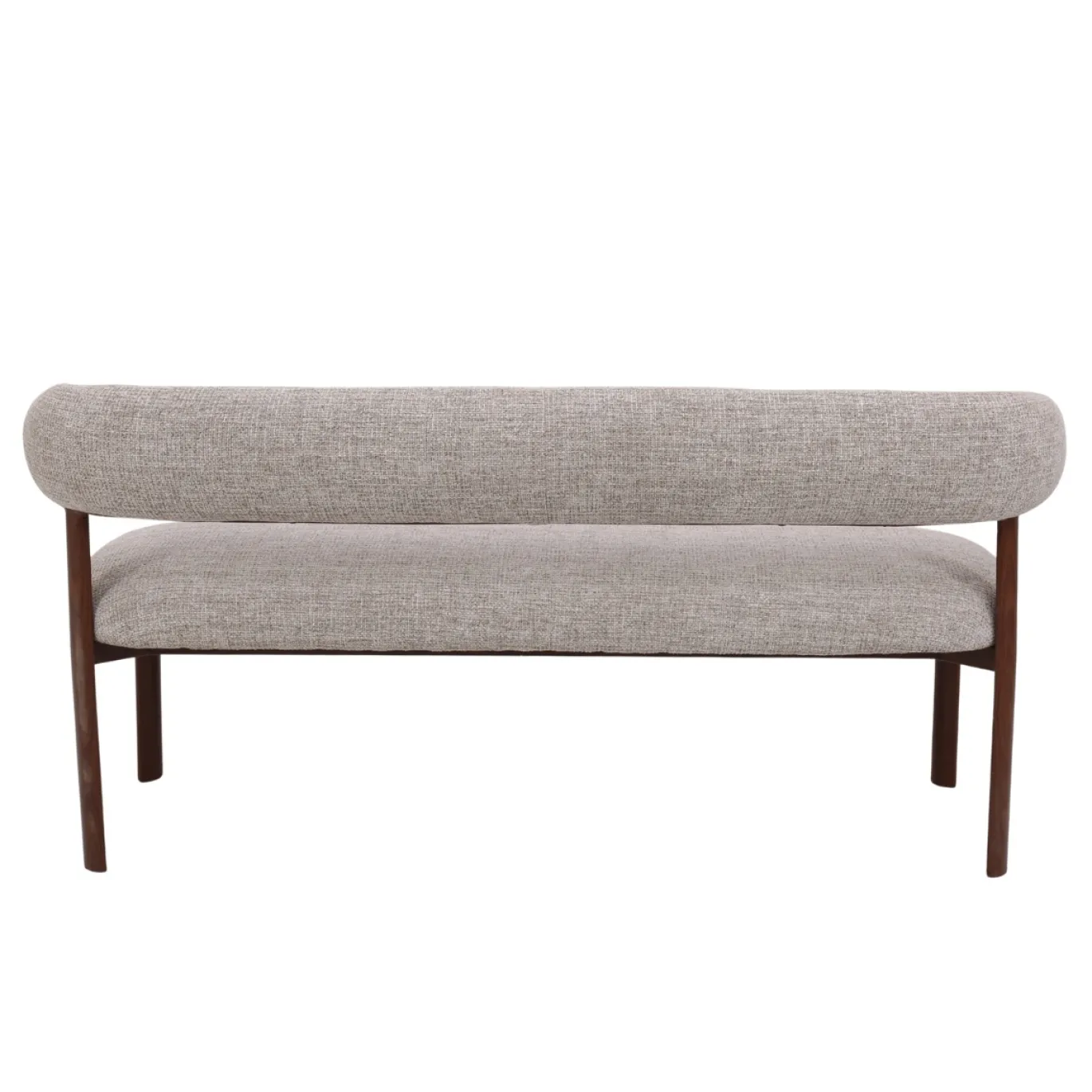 DÉJA Eetkamerbank Alamo Beige/Walnoot 160cm