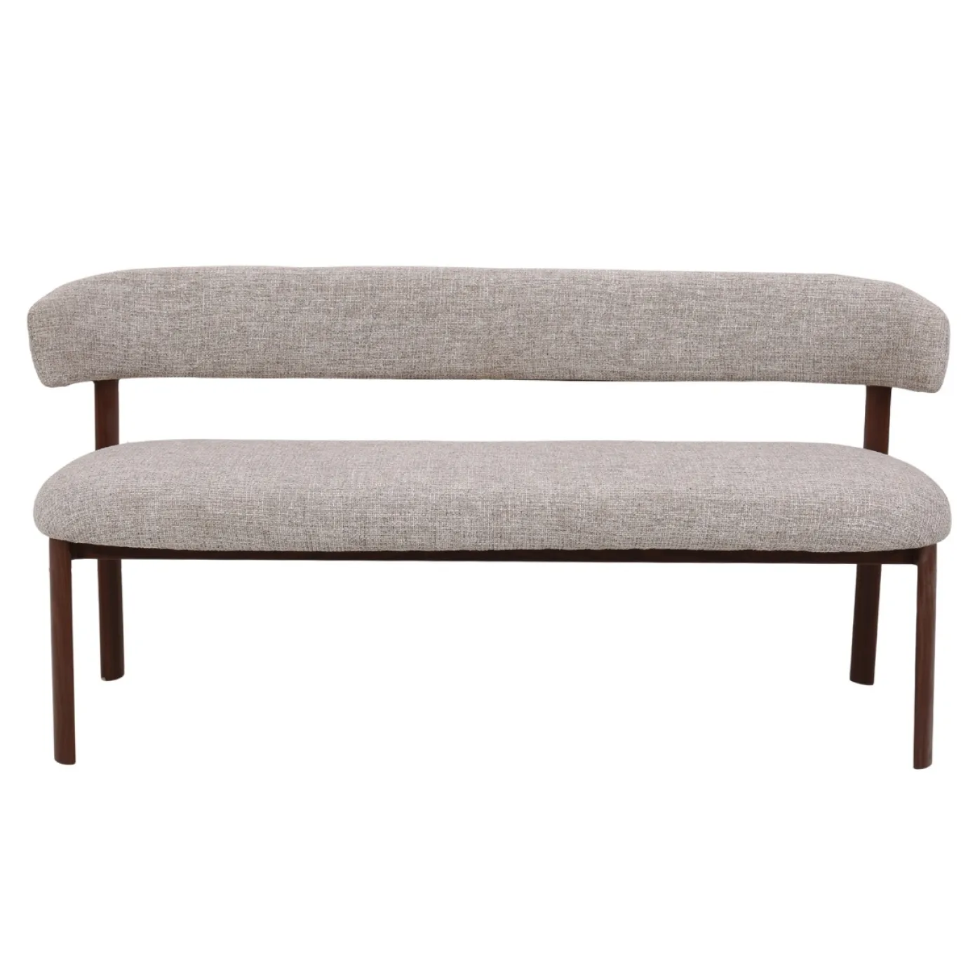 DÉJA Eetkamerbank Alamo Beige/Walnoot 160cm
