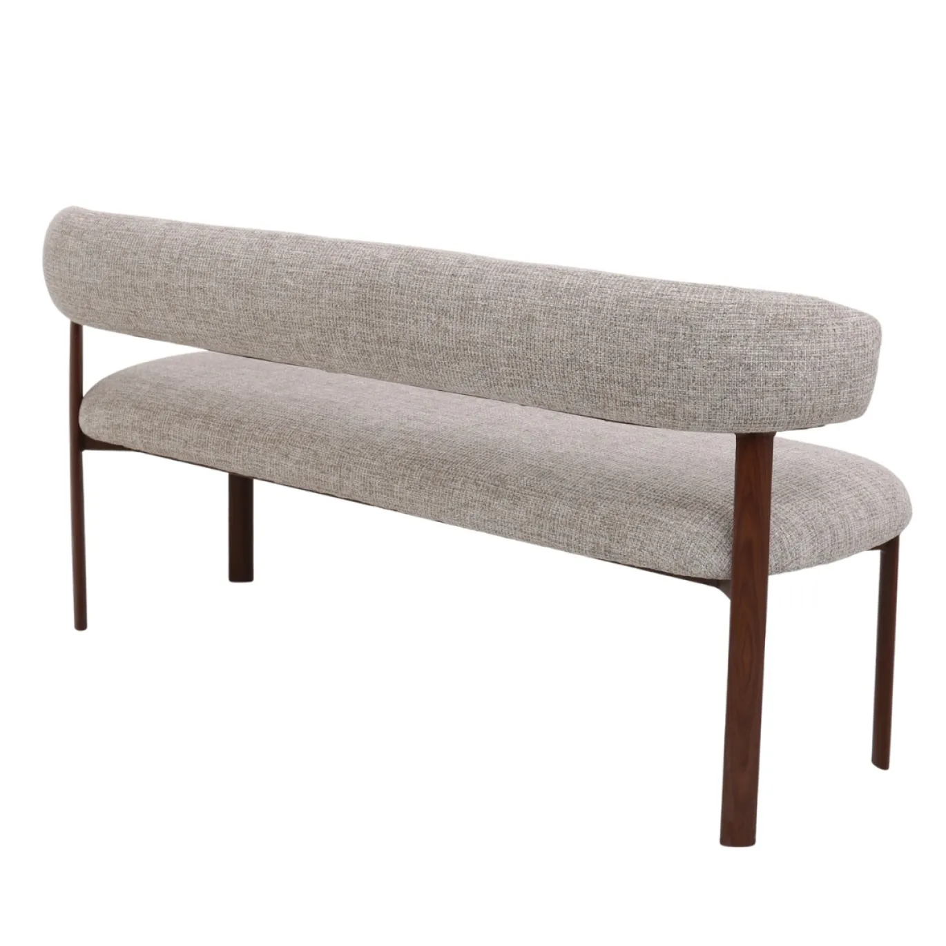 DÉJA Eetkamerbank Alamo Beige/Walnoot 180cm