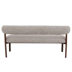DÉJA Eetkamerbank Alamo Beige/Walnoot 180cm