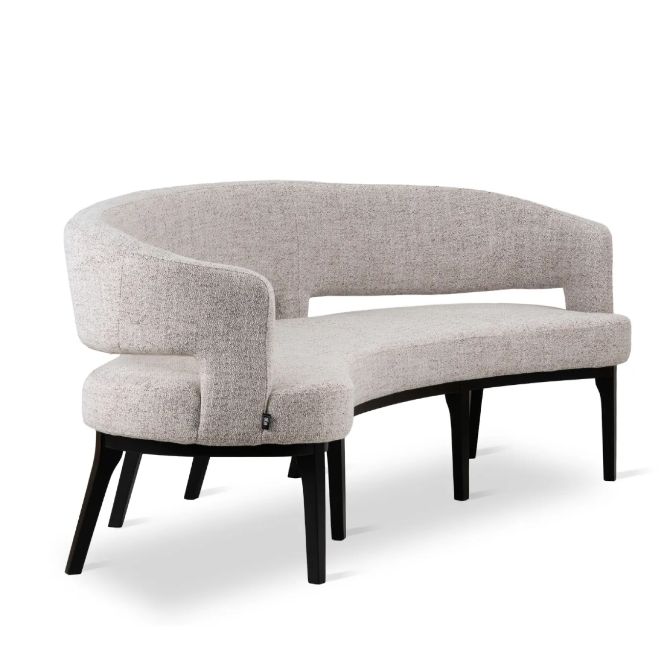 DÉJA Eetkamerbank Alkmaar Ovaal Bisque Oasis 240cm