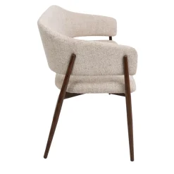 DÉJA Eetkamerbank Dénia Beige/Walnoot 200cm