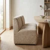 DÉJA Eetkamerbank Kent Element Beige Chenille