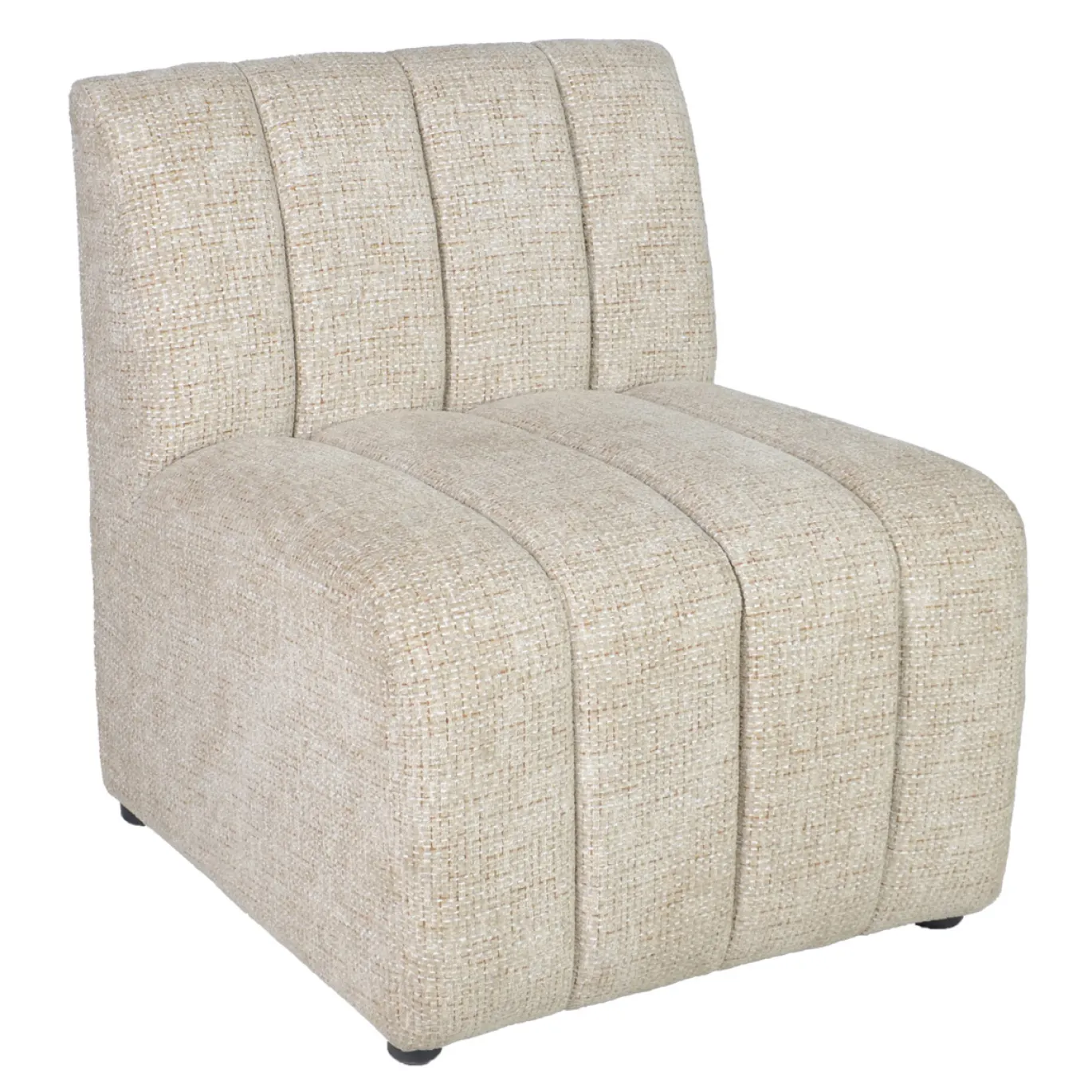 DÉJA Eetkamerbank Kent Element Beige Chenille
