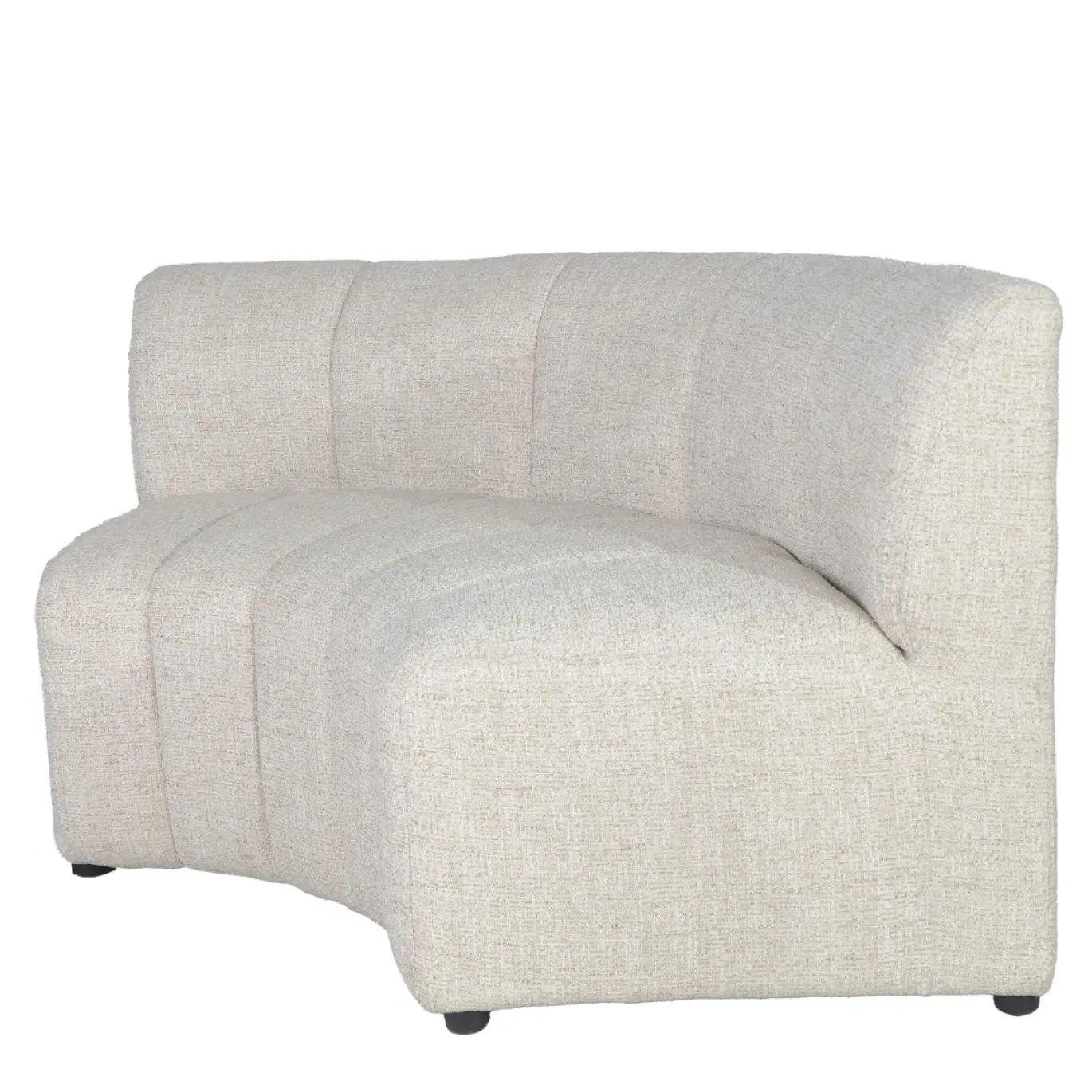 DÉJA Eetkamerbank Kent Rond Beige
