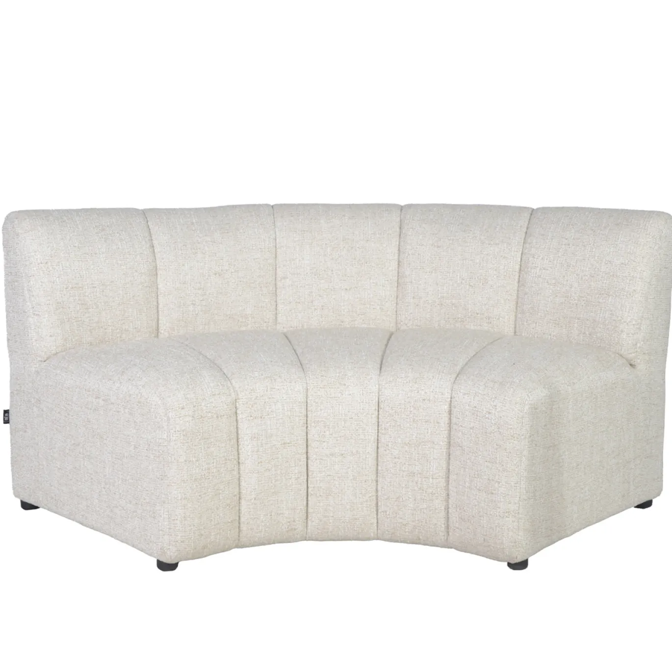 DÉJA Eetkamerbank Kent Rond Beige