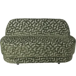 DÉJA Eetkamerbank Moose Pebble Groen 240cm