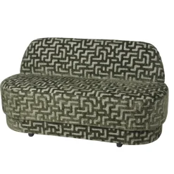 DÉJA Eetkamerbank Moose Pebble Groen 240cm