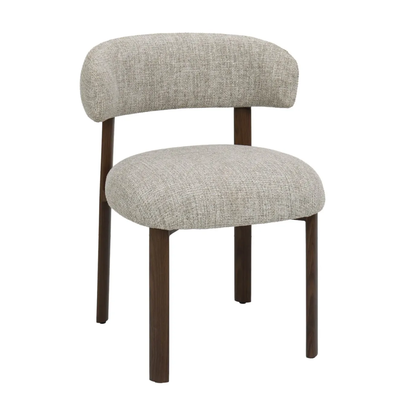 DÉJA Eetkamerstoel Alamo Beige/Walnoot