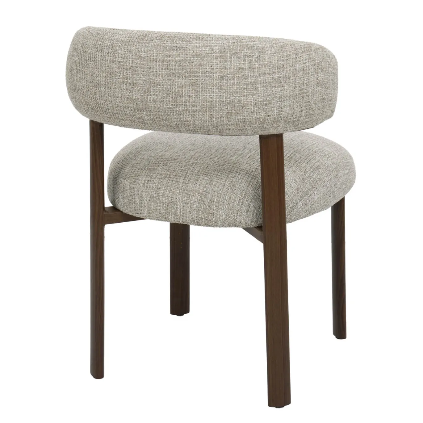 DÉJA Eetkamerstoel Alamo Beige/Walnoot