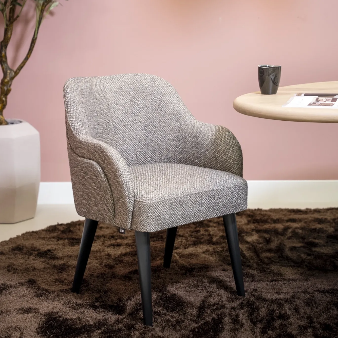 DÉJA Eetkamerstoel Aurin Supreme Taupe Be Great