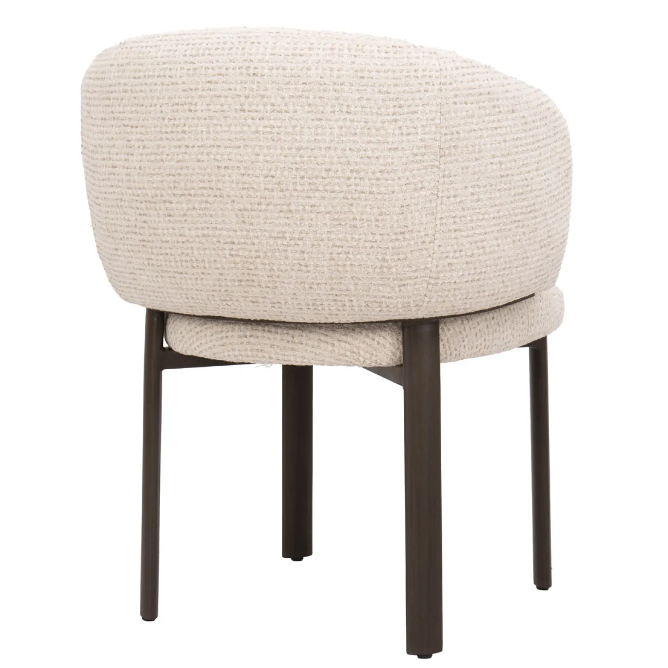DÉJA Eetkamerstoel Bella Beige/Walnoot