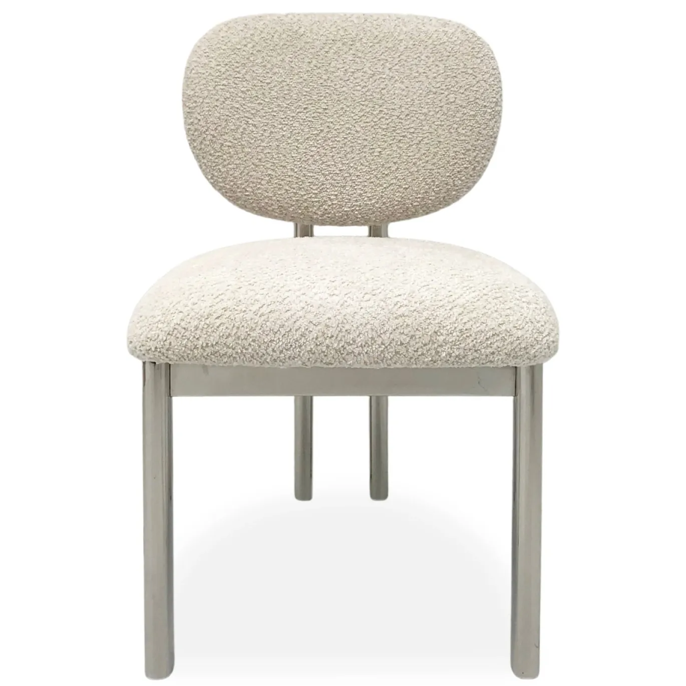 DÉJA Eetkamerstoel Bjerka Beige/Chrome