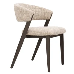 DÉJA Eetkamerstoel Brice Beige/Walnoot