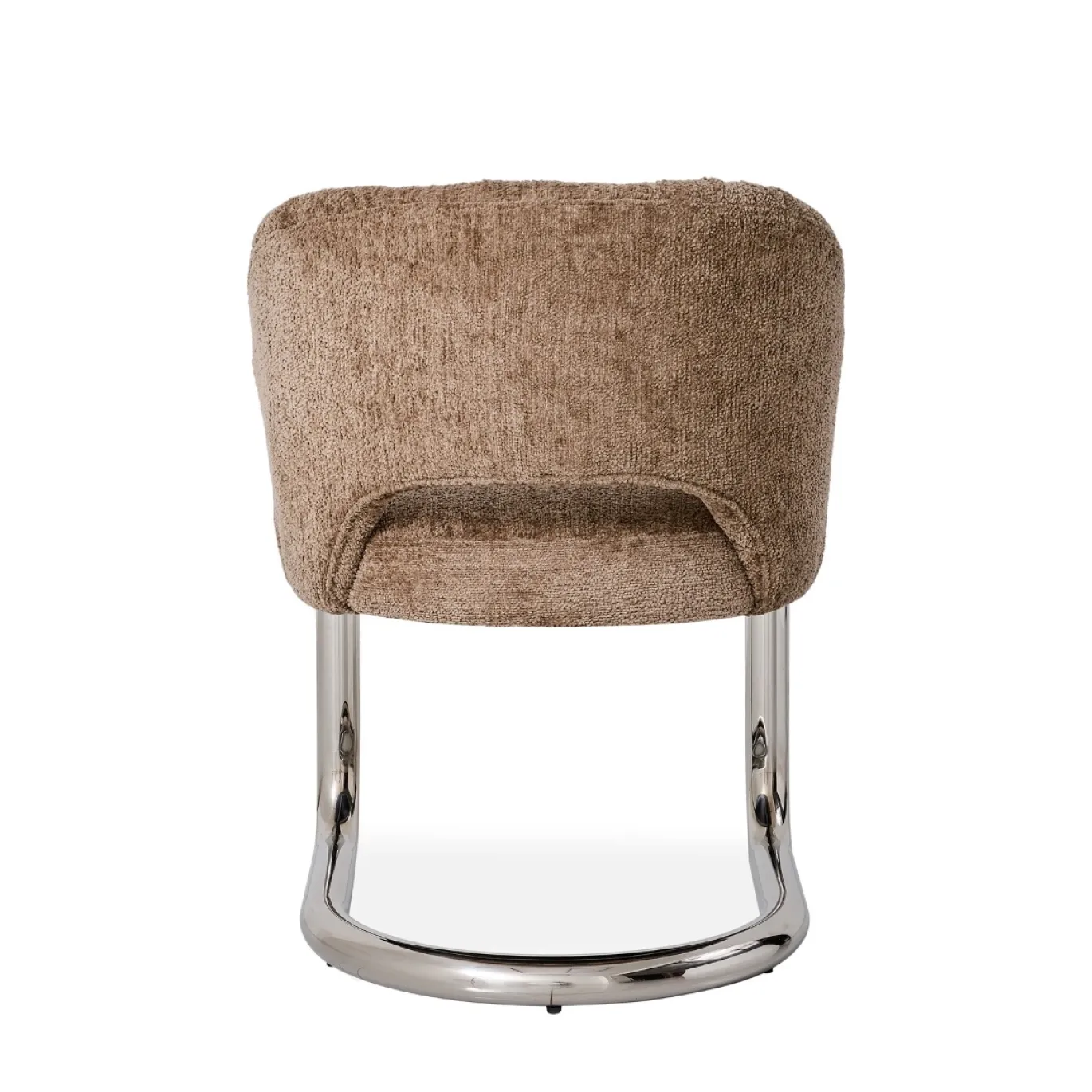 DÉJA Eetkamerstoel Dovre Taupe/Chrome
