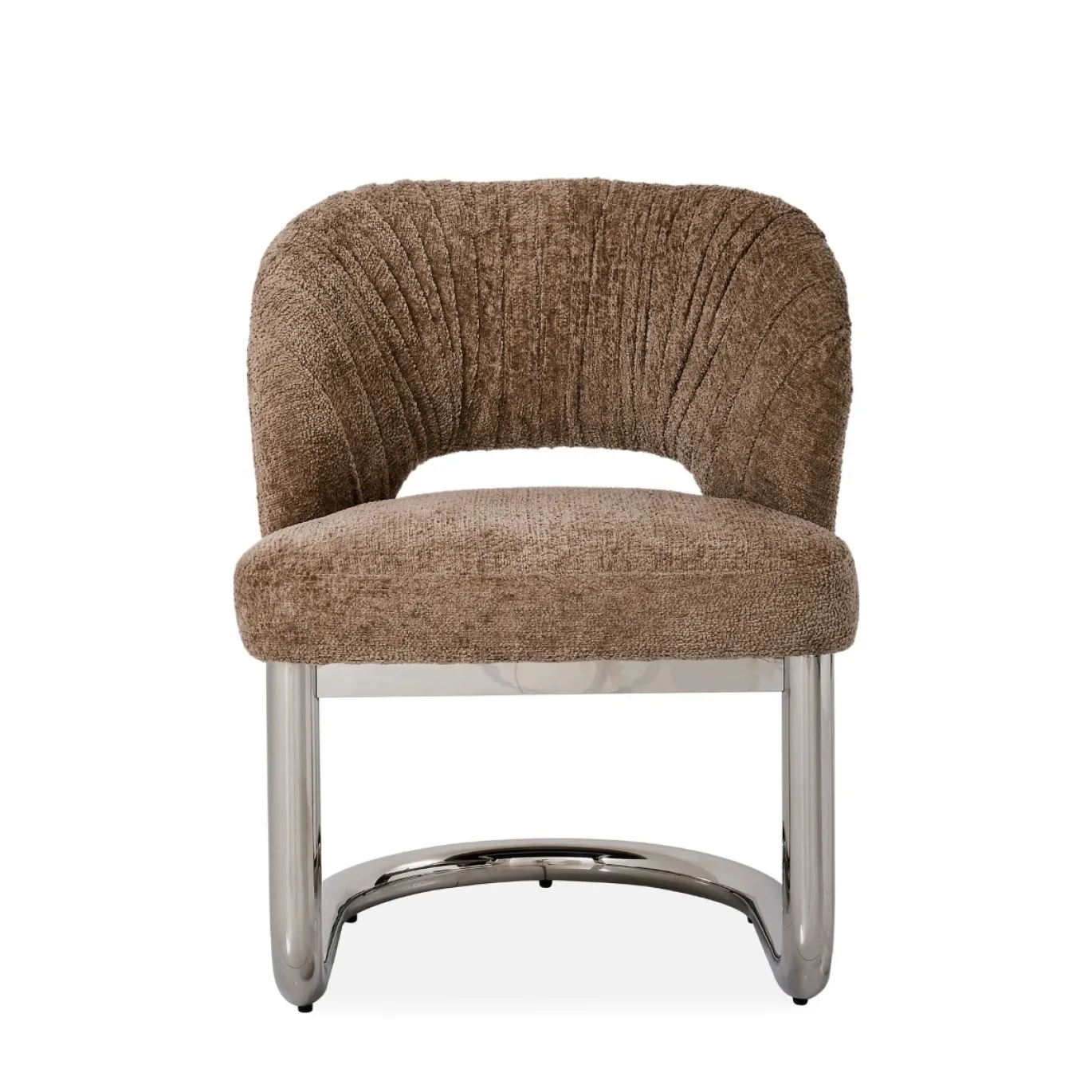 DÉJA Eetkamerstoel Dovre Taupe/Chrome