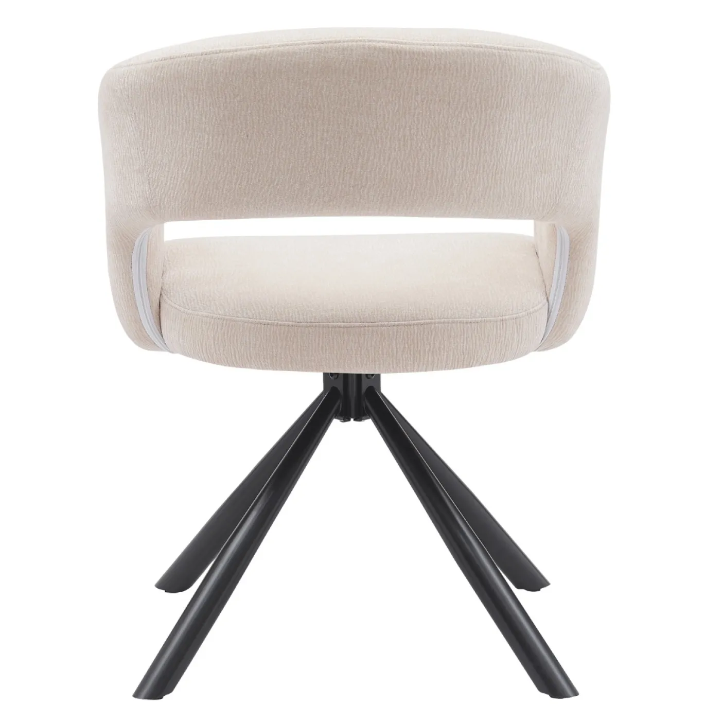 DÉJA Eetkamerstoel Elle Beige Draaibaar