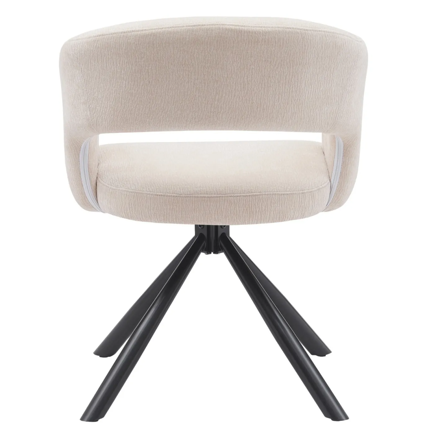 DÉJA Eetkamerstoel Elle Beige Draaibaar
