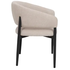 DÉJA Eetkamerstoel Elora Beige/Zwart