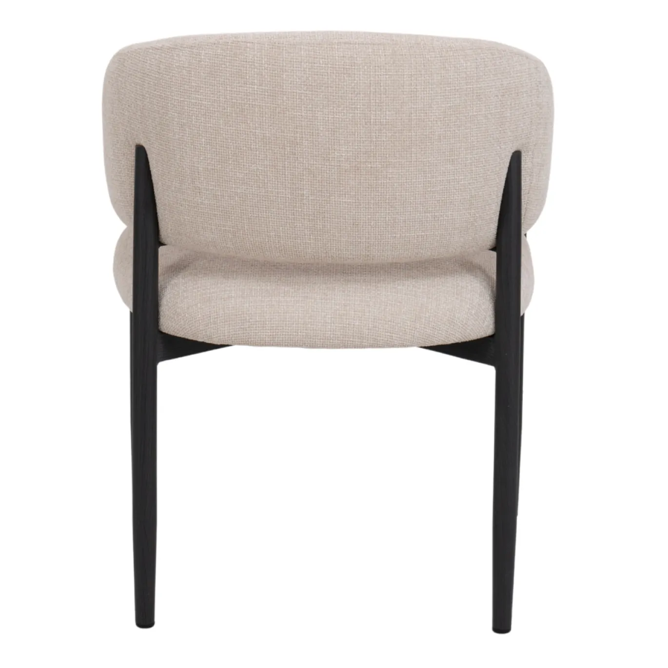 DÉJA Eetkamerstoel Elora Beige/Zwart