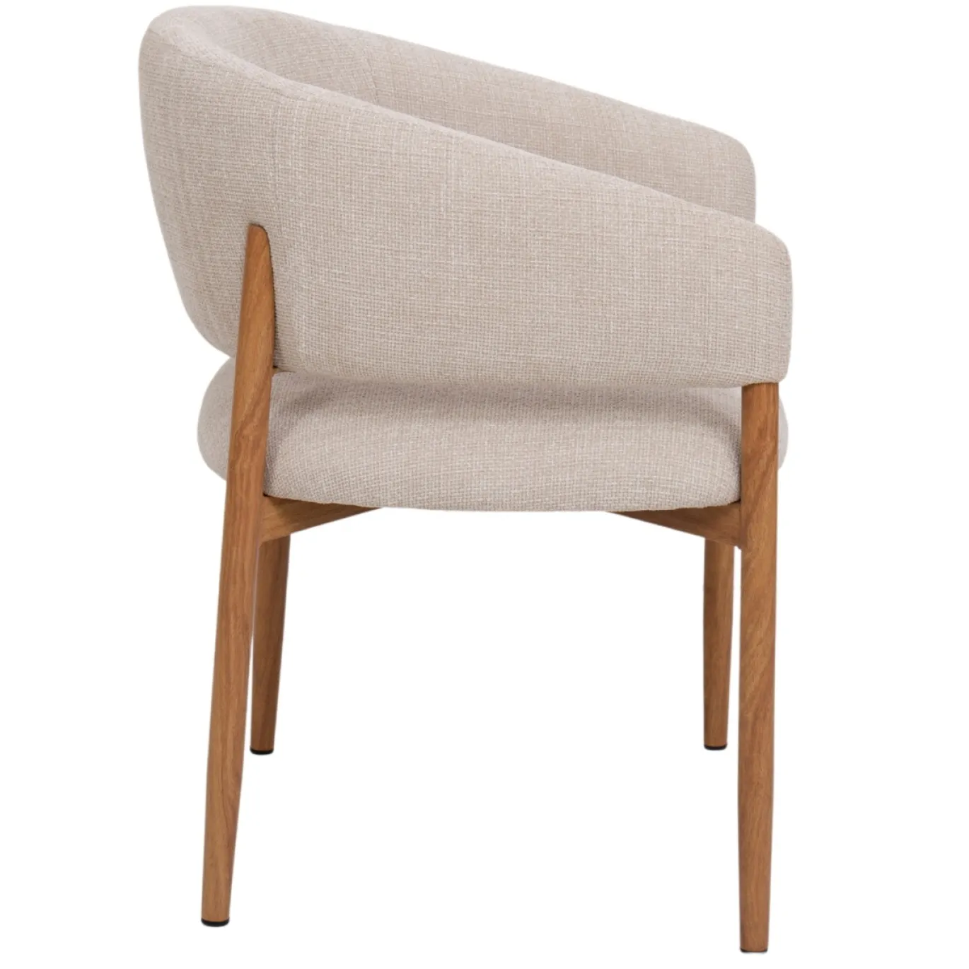 DÉJA Eetkamerstoel Elora Beige/Naturel