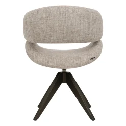 DÉJA Eetkamerstoel Foss Beige/Anodic Brown Draaibaar