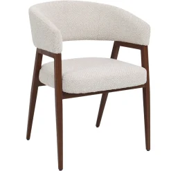 DÉJA Eetkamerstoel Fureso Beige/Walnoot