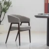 DÉJA Eetkamerstoel Fureso Taupe/Walnoot
