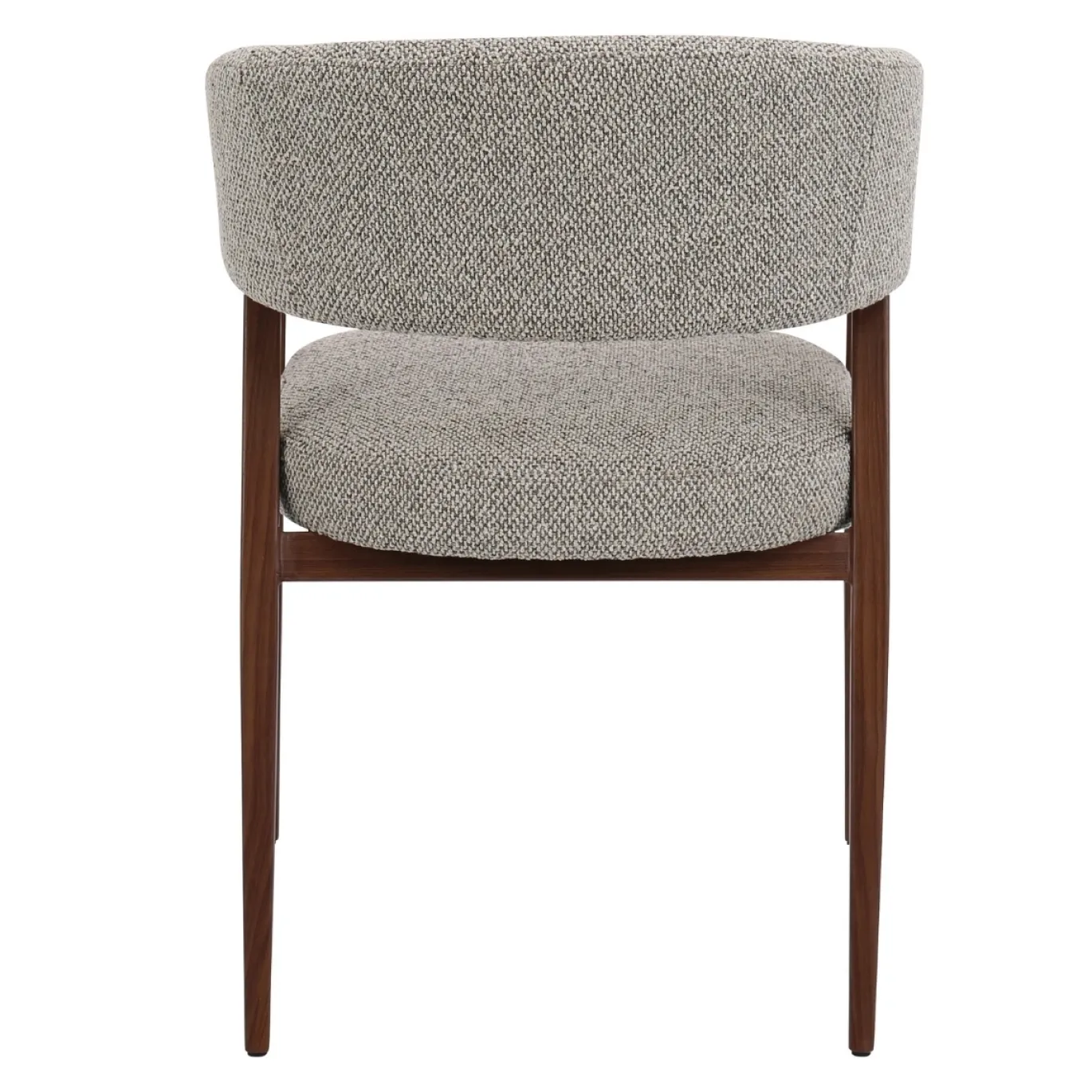 DÉJA Eetkamerstoel Fureso Taupe/Walnoot