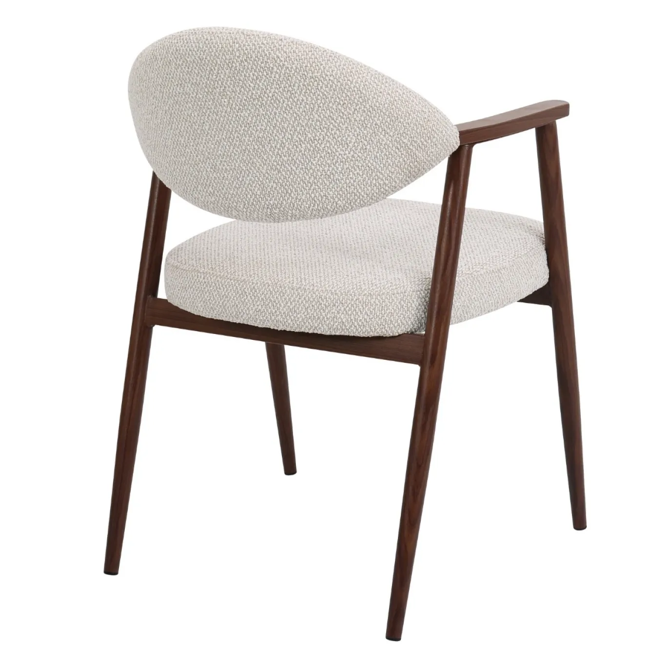 DÉJA Eetkamerstoel Karup Beige/Walnoot