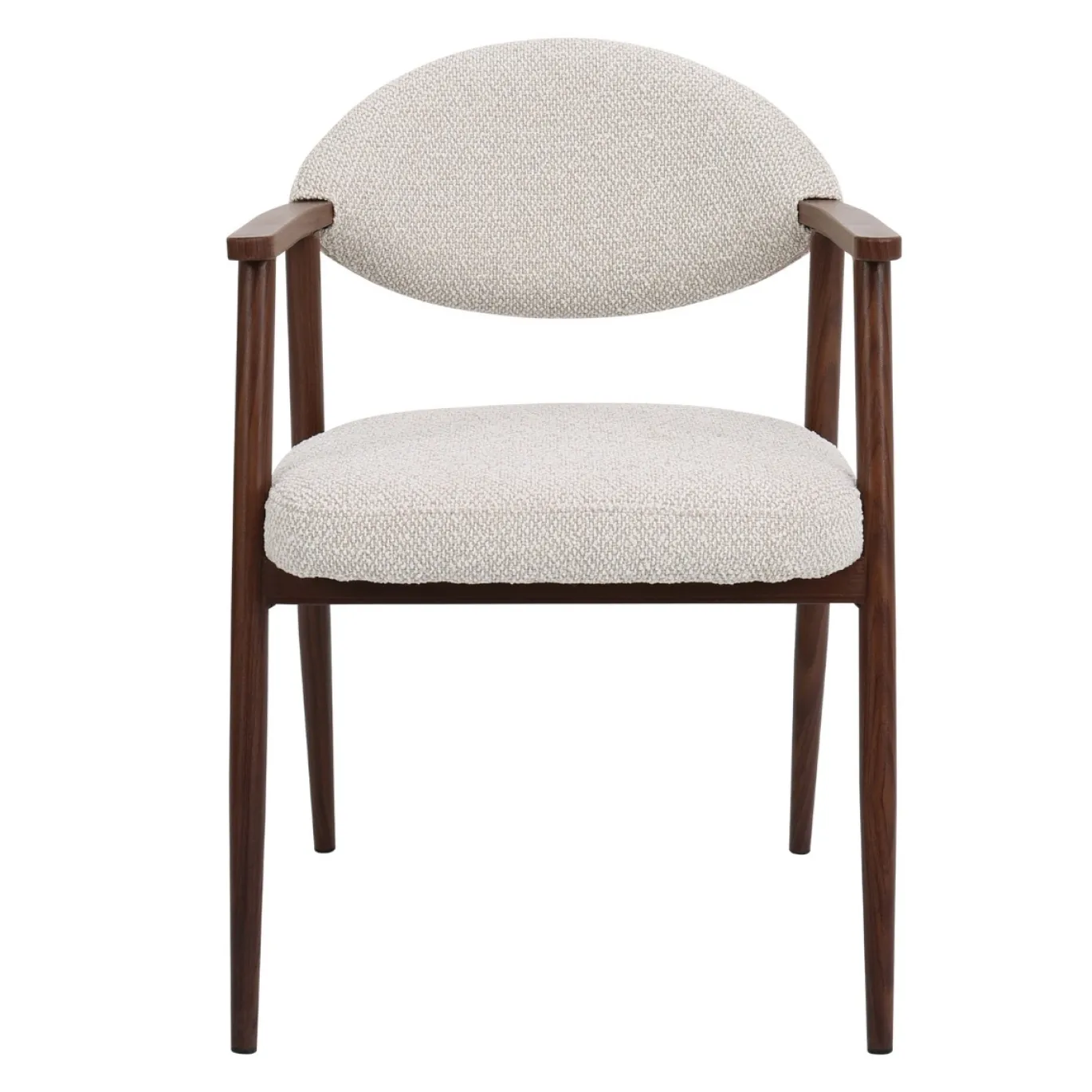 DÉJA Eetkamerstoel Karup Beige/Walnoot