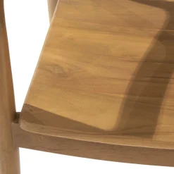 DÉJA Eetkamerstoel Lasse Naturel Teakhout