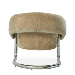 DÉJA Eetkamerstoel Leka Beige/Chrome