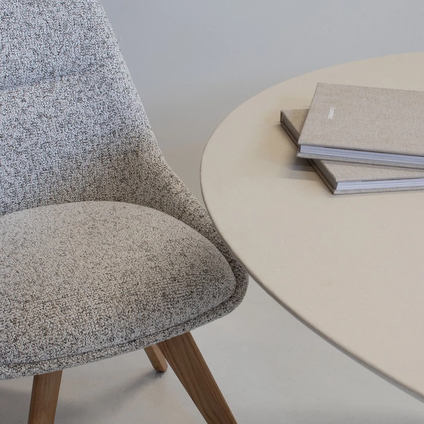 DÉJA Eetkamerstoel Malou Beige/Naturel Draaibaar