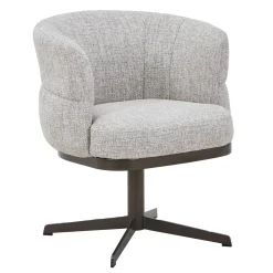 DÉJA Eetkamerstoel Maribel Beige/Brons Draaibaar