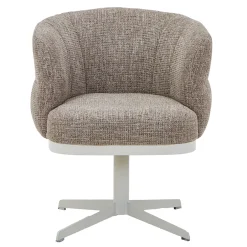 DÉJA Eetkamerstoel Maribel Taupe/Beige Draaibaar