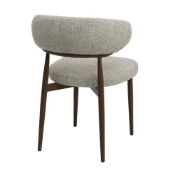 DÉJA Eetkamerstoel Milan Beige/Walnoot