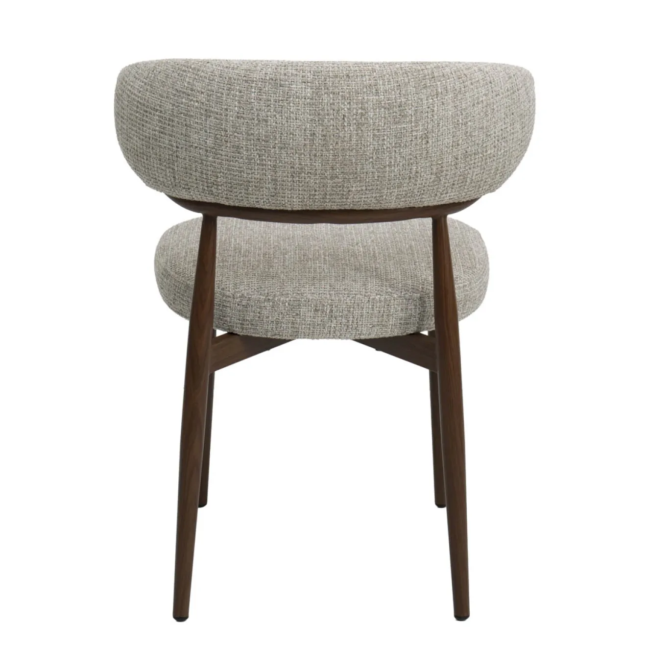 DÉJA Eetkamerstoel Milan Beige/Walnoot