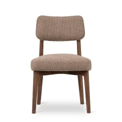 DÉJA Eetkamerstoel Minotti Donkerbruin/Walnoot Desire Me