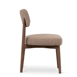 DÉJA Eetkamerstoel Minotti Donkerbruin/Walnoot Desire Me