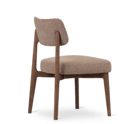 DÉJA Eetkamerstoel Minotti Donkerbruin/Walnoot Desire Me