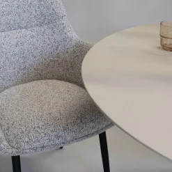 DÉJA Eetkamerstoel Noé Beige/Zwart