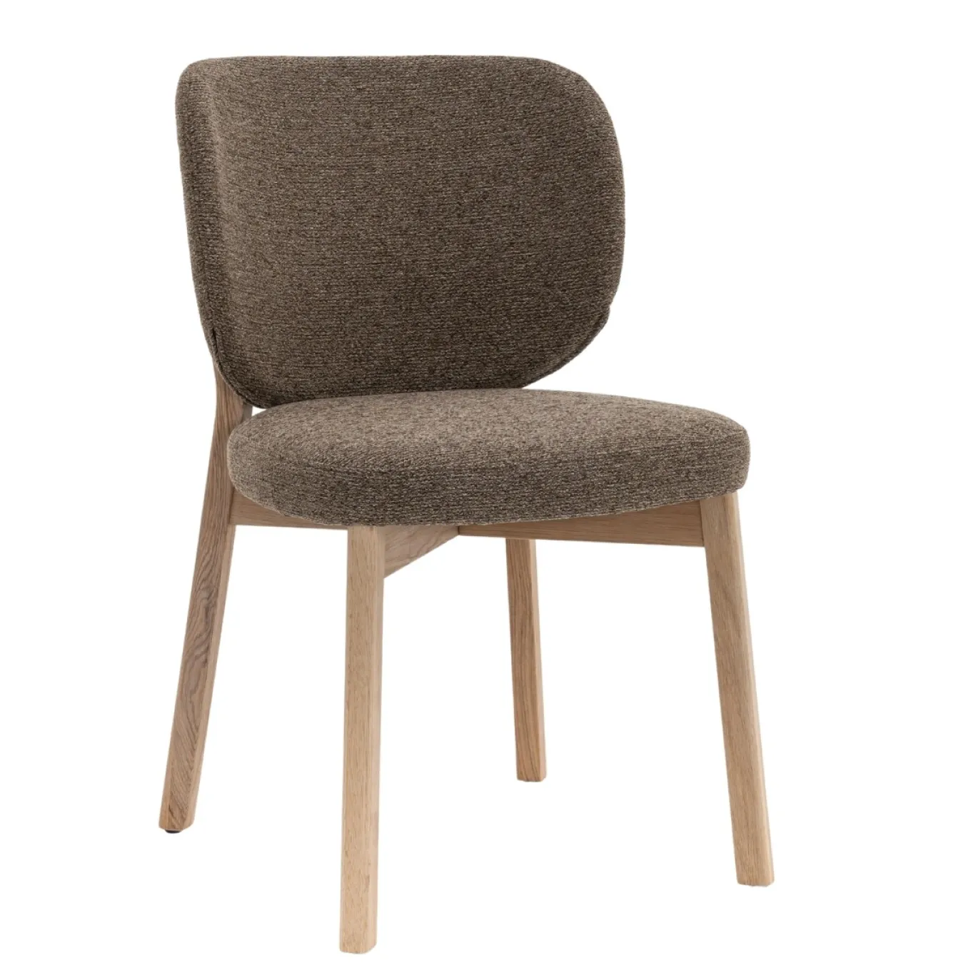 DÉJA Eetkamerstoel Nobu Taupe/Naturel Eiken