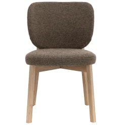 DÉJA Eetkamerstoel Nobu Taupe/Naturel Eiken