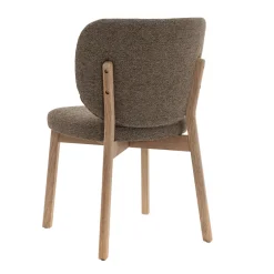 DÉJA Eetkamerstoel Nobu Taupe/Naturel Eiken