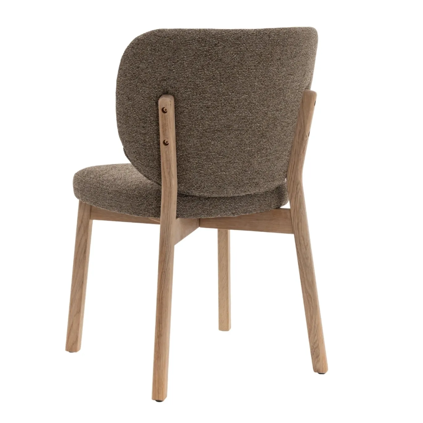 DÉJA Eetkamerstoel Nobu Taupe/Naturel Eiken